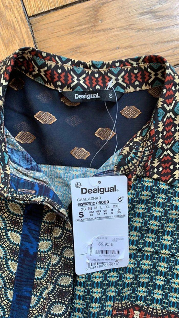 Chemisier / Blouse desigual T:S neuve - photo numéro 3