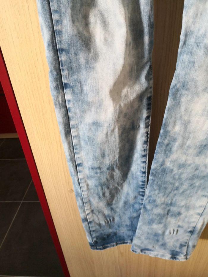 Jeans bleu fantaisie taille 42 - photo numéro 4