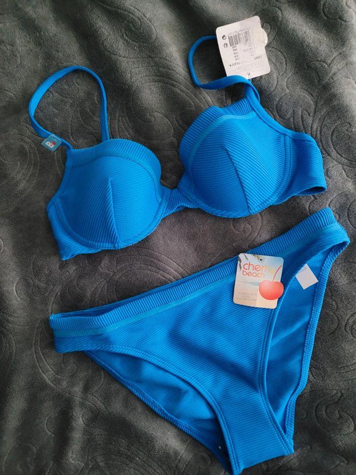 🌻 Maillot de bain 2 pièces 90b / 38 neuf - photo numéro 2