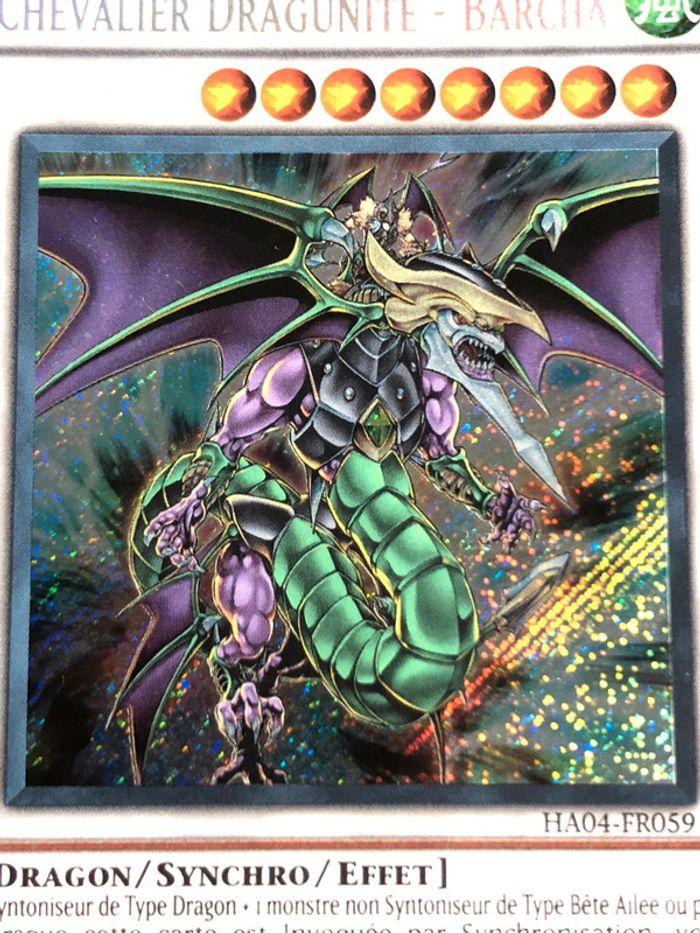 Carte yu gi oh chevalier dragunite barcha HA04-fr059 - photo numéro 6