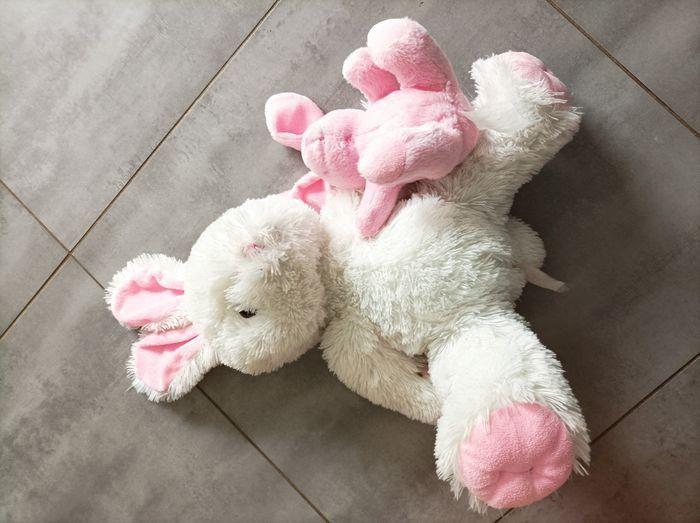 Grande Peluches Lapin et son Lapereau