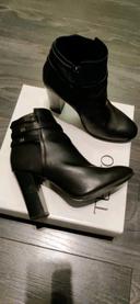 Bottines noir T40 Tbe