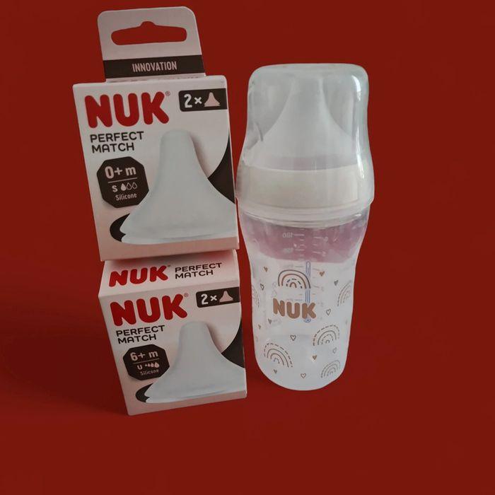 biberon NUK perfect match neuf  260 ml - photo numéro 1