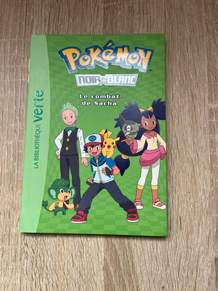 Livre Pokémon le combat de Sacha - photo numéro 1