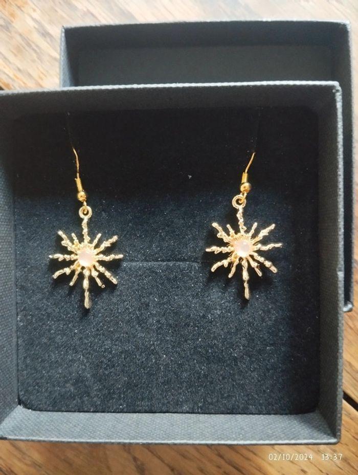 Boucles d'oreilles Soleil - photo numéro 2