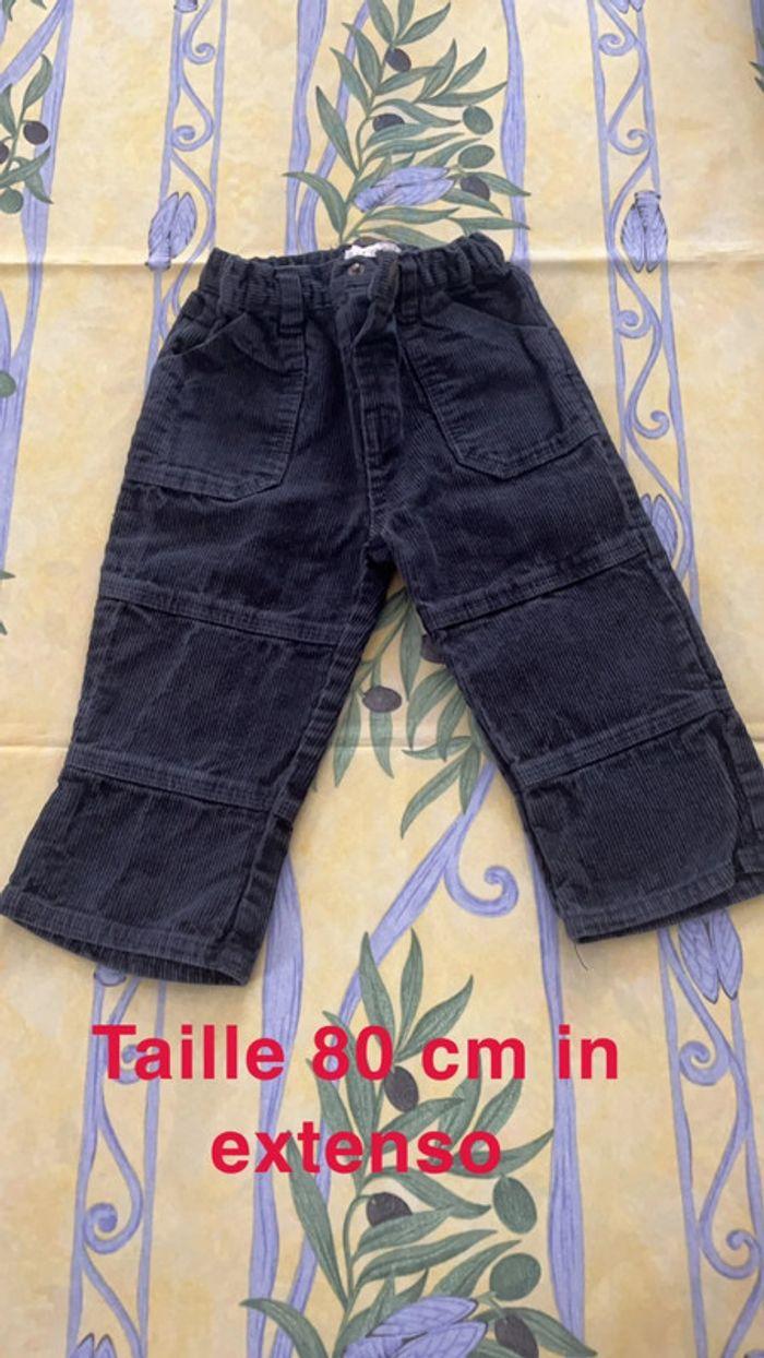 Pantalon velour