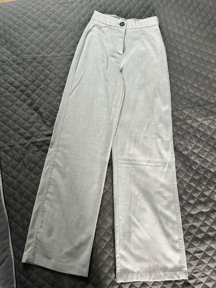 Pantalon large habillé bershka - photo numéro 1