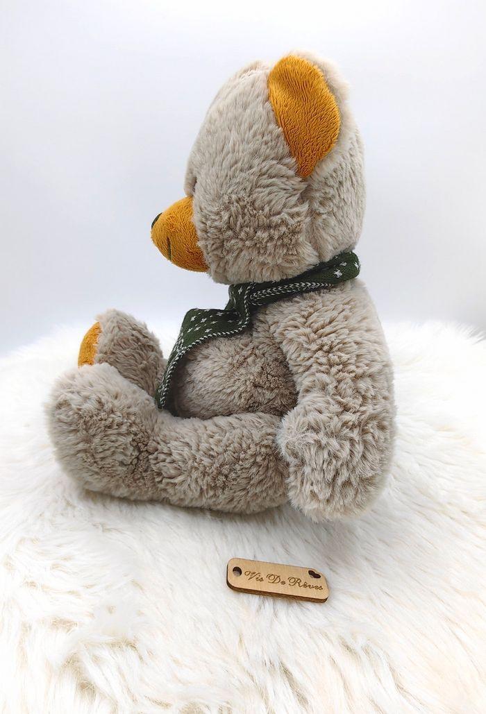 Doudou peluche Ours Nougat La Grande Recré - photo numéro 2