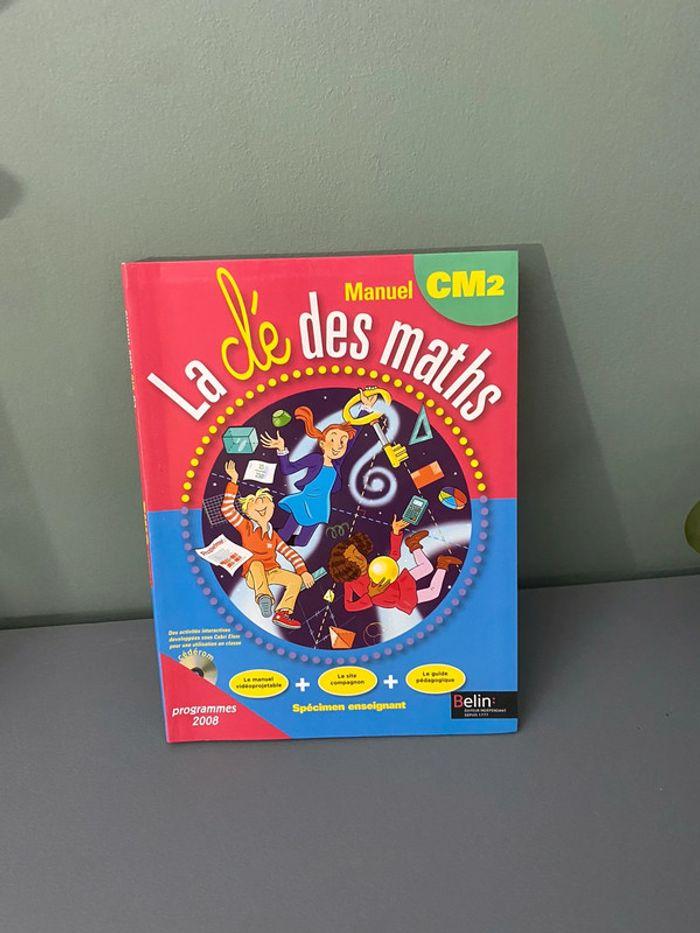 Livre la clé des maths Cm2 - photo numéro 1