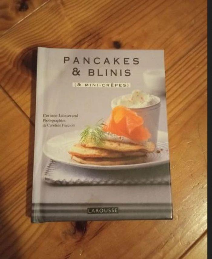 Livre de cuisine pancakes et blinis - photo numéro 1