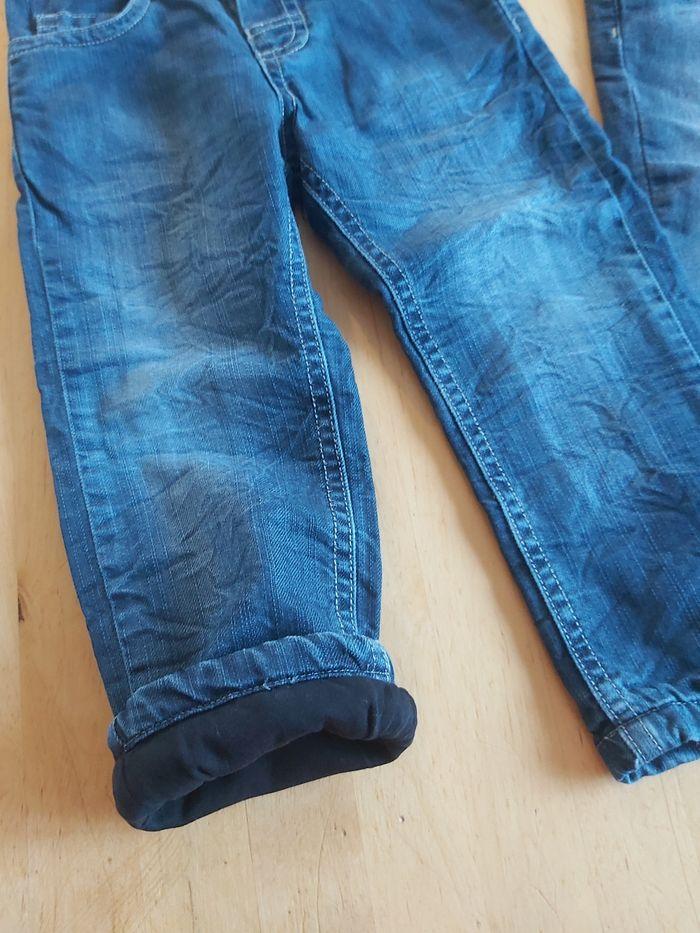 Lot de 2 jeans ikks 18 mois garçon dont 1 doublé - photo numéro 3