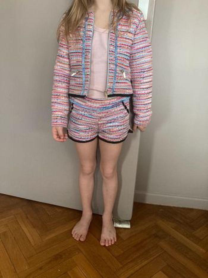 Karl Lagerfel Superbe tailleur short en tweed - photo numéro 11