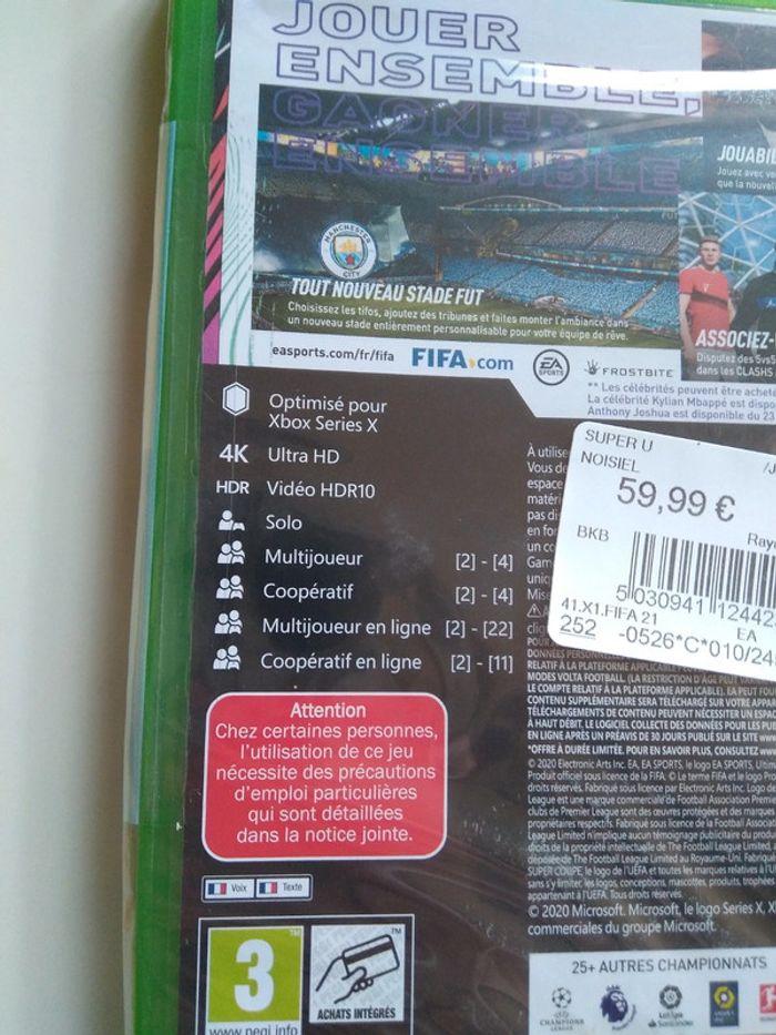 Jeux XBOX Fifa 21 - photo numéro 5