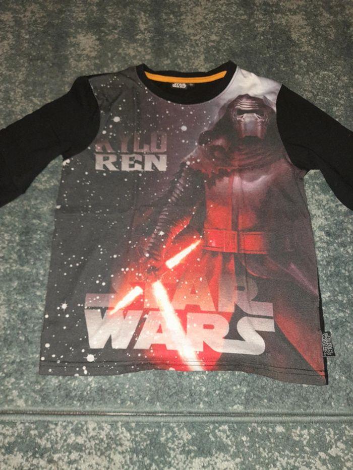 Lot de 2 tee-shirt star wars jumeaux - photo numéro 3