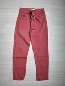 Pantalon MOM rouge/corail - Taille 38