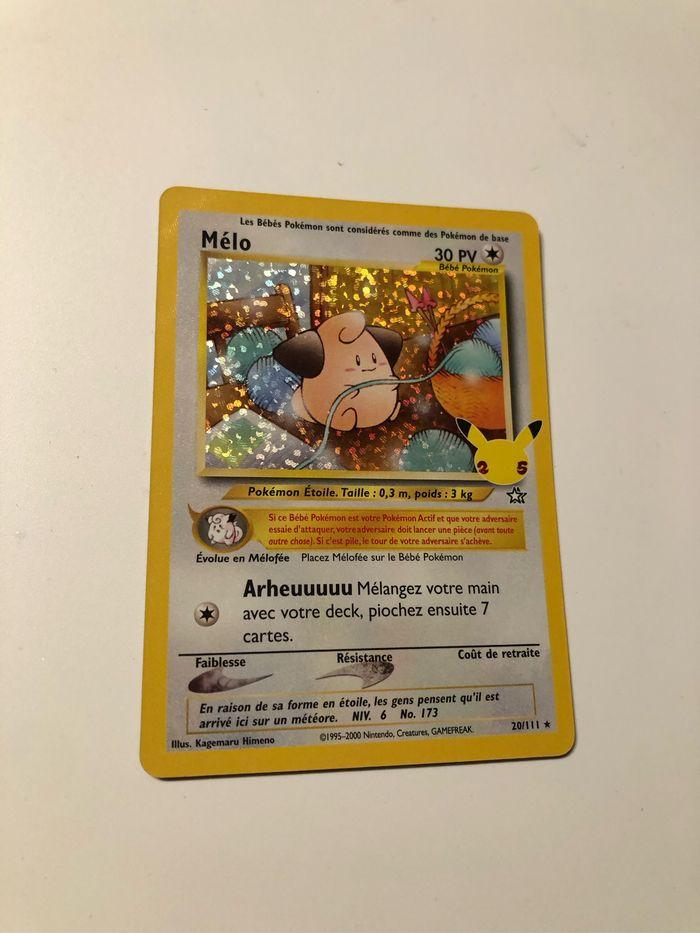 Carte Pokémon Melo célébration - photo numéro 1