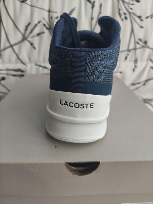 Lacoste montantes bleue - photo numéro 4