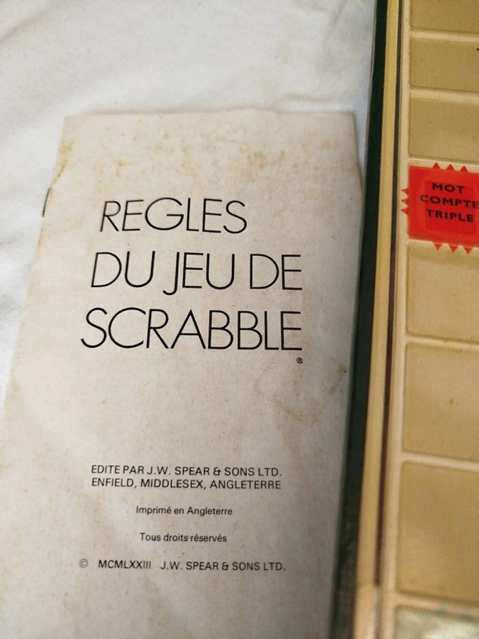 Jeu de société plateau lettres familial et éducatif Scrabble de luxe haubourdin spear’s games - photo numéro 6