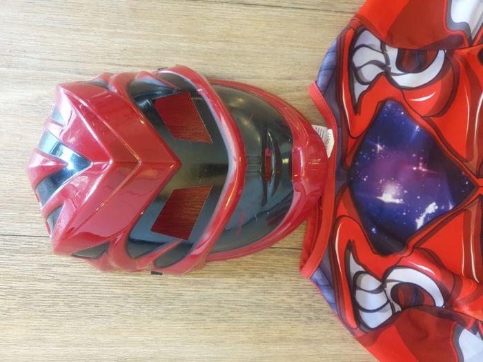 Déguisement Power ranger rouge 3-4 ans - photo numéro 5