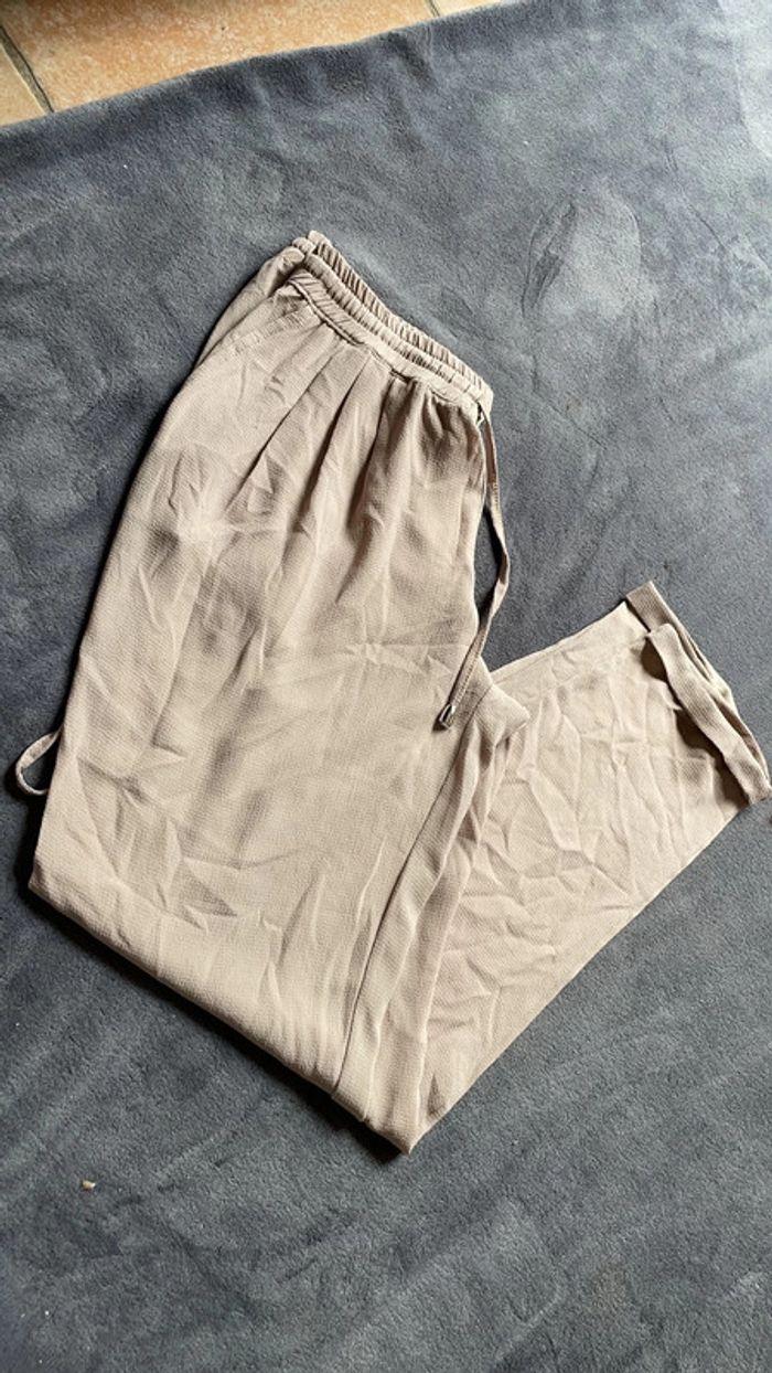 Pantalon Fille à suivre beige taille 2 - photo numéro 1