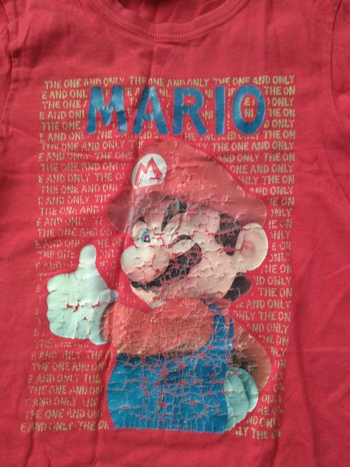 T-shirt Mario rouge T8A Super Mario - photo numéro 2