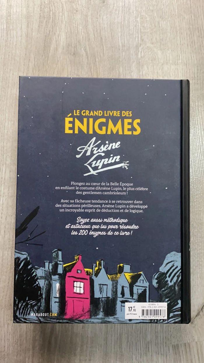 Livre des énigmes d’Arsene Lupin - photo numéro 2