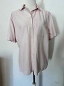 Chemise rose pale vintage Burberrys Taille 42