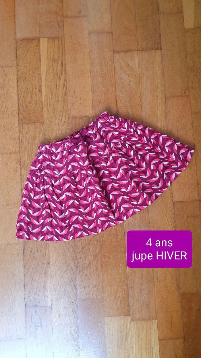 Jupe hiver en velours Okaïdi - photo numéro 1