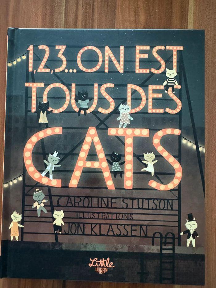 Livre 1 2 3 on est tous des cats - photo numéro 1