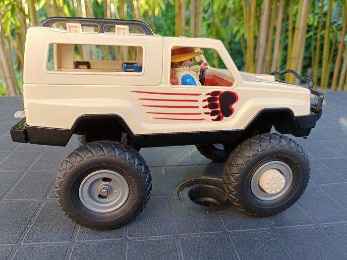 Playmobil Pick-Up 3219 Jeep Voiture Véhicules Vintage Klicky Aventuriers - photo numéro 8