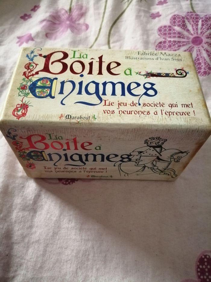 La boîte à énigmes - photo numéro 1