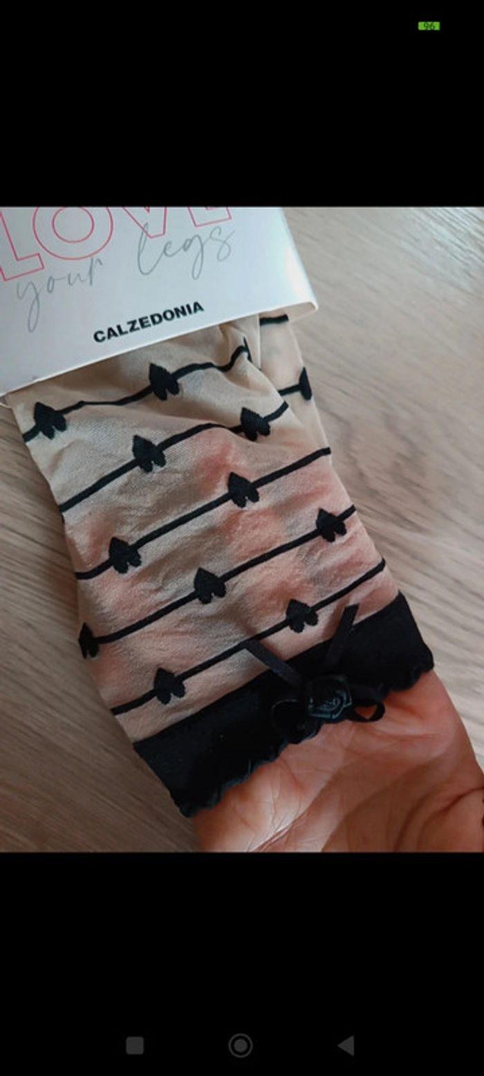 Chaussettes coeur Calzedonia - taille unique - neuves - photo numéro 5