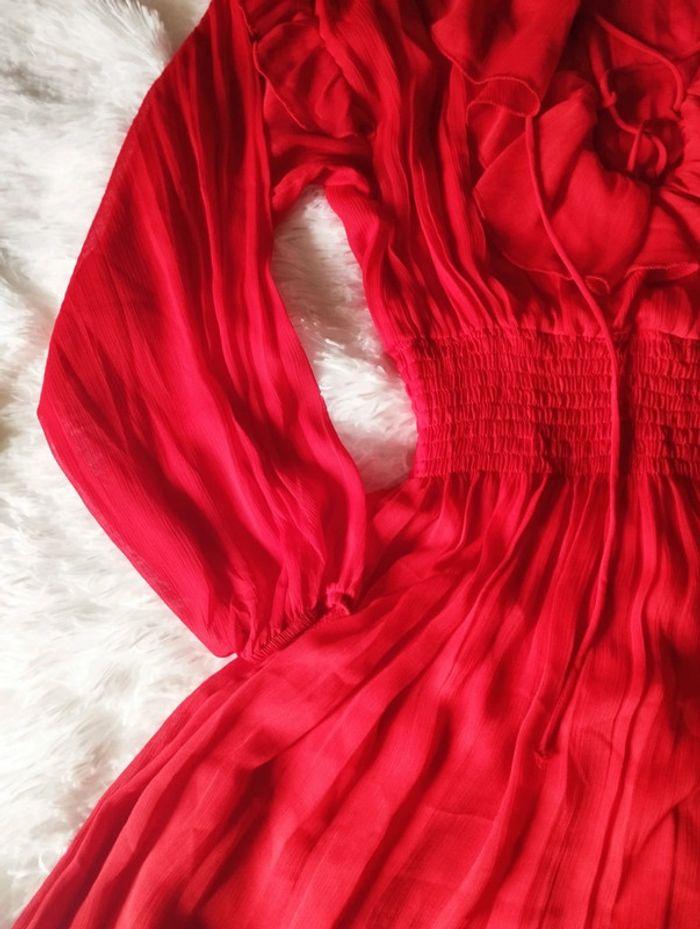 Robe rouge Zara - photo numéro 4