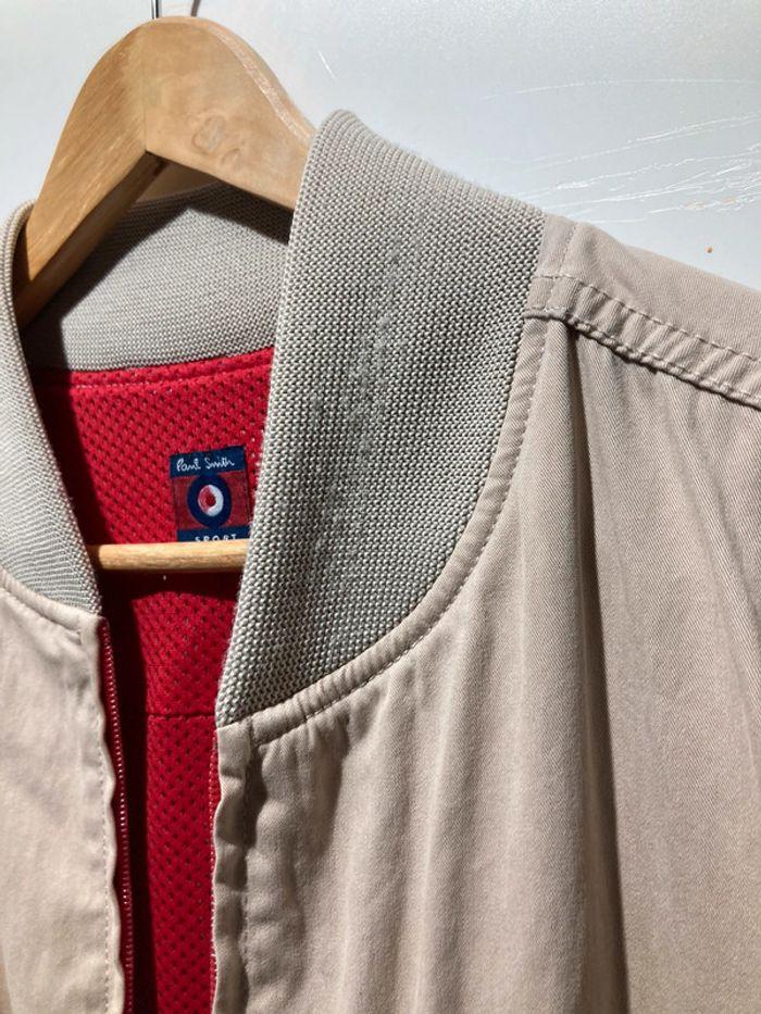 Veste mi saison beige intérieur rouge Paul Smith Sport - photo numéro 8