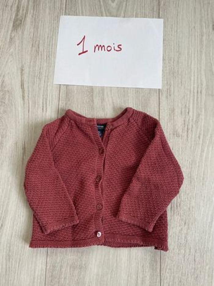 Lot gilets 1 mois - photo numéro 3