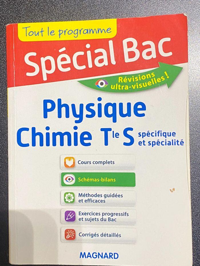 Anal bac physique chimie terminal