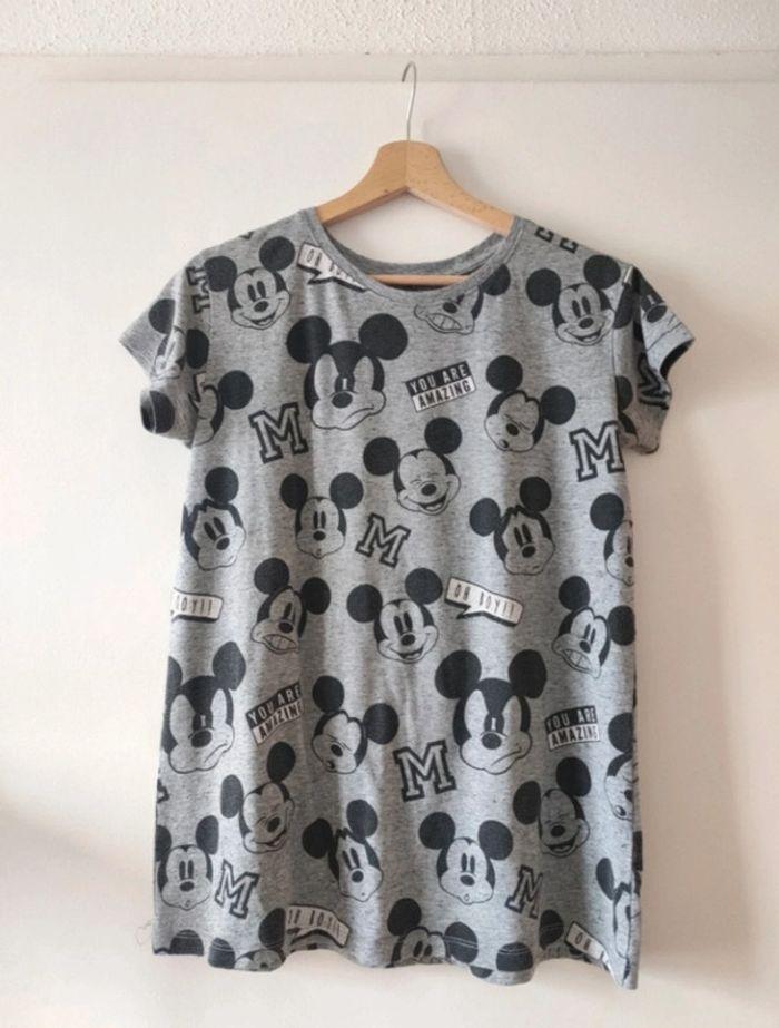 T-shirt gris Mickey - Disney (taille S)