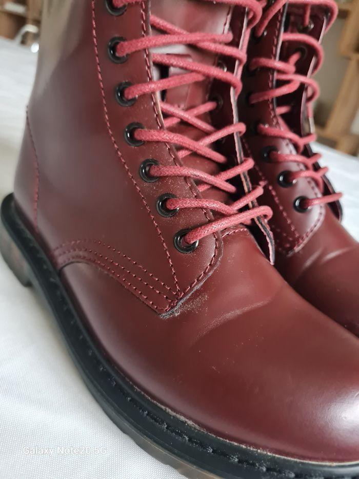 Botte bordeaux taille 36 - photo numéro 2