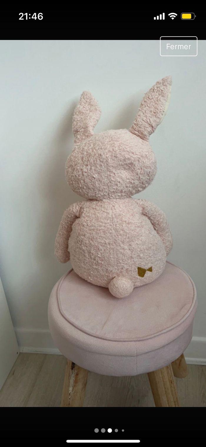 Grosse peluche big buddy lapin fabelab - photo numéro 3