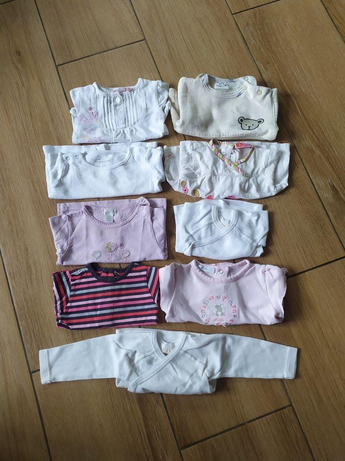 Gros lot vêtements bébé fille 3 mois Printemps/été 95 pièces - photo numéro 4