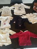 Lot de maillots manches longues 3 mois fille