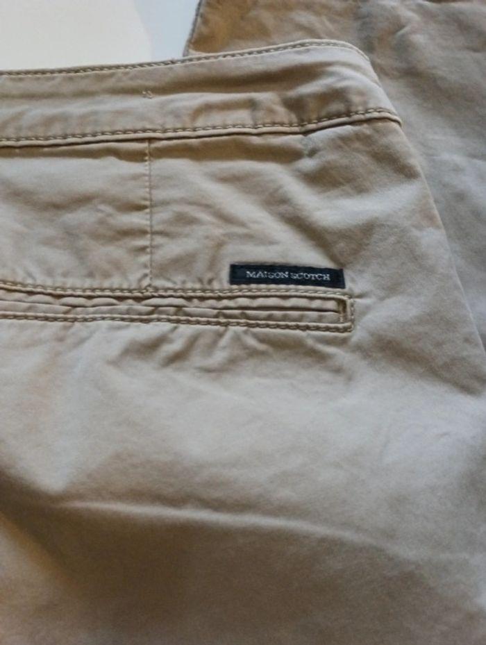 Pantalon Chino femme Maison Scotch taille 40 coupe ajustée - photo numéro 8