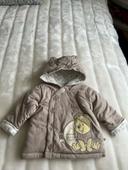 Manteau bébé Disney beige