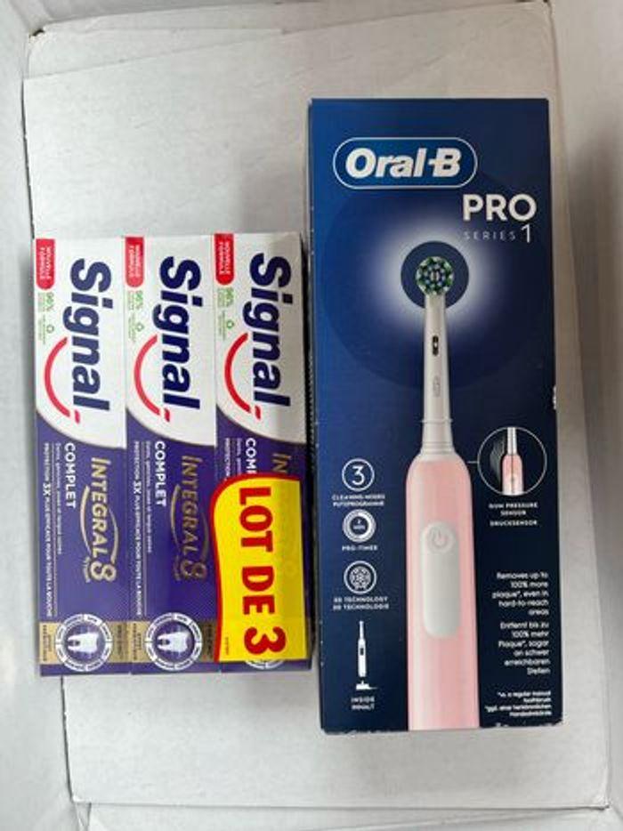 Brosse à dent électrique et dentifrice offerte - photo numéro 2