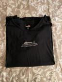 Tee shirt ellesse noir