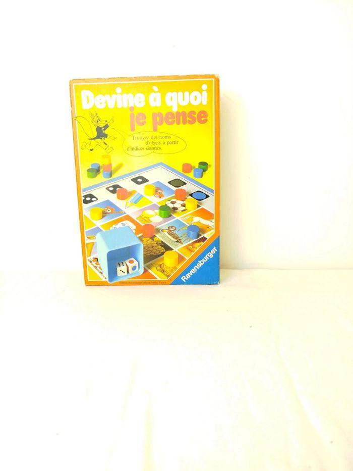 Jeu coopératif déduction vintage devine à quoi je pense ? ravensburger des 6 ans - photo numéro 2