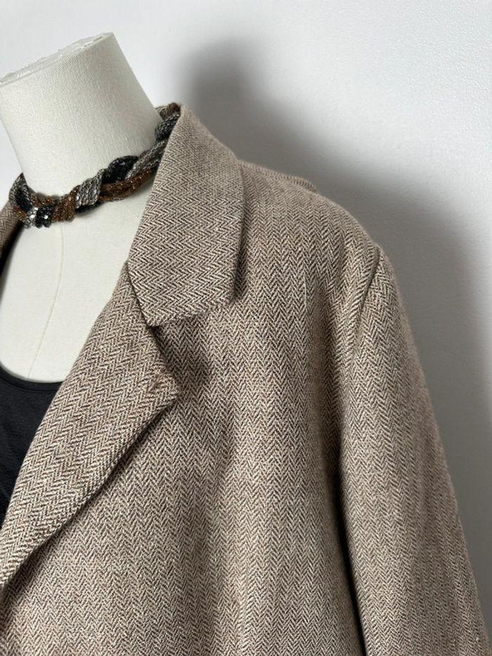 🌸Blazer vintage - beige marron 🌸 - photo numéro 3