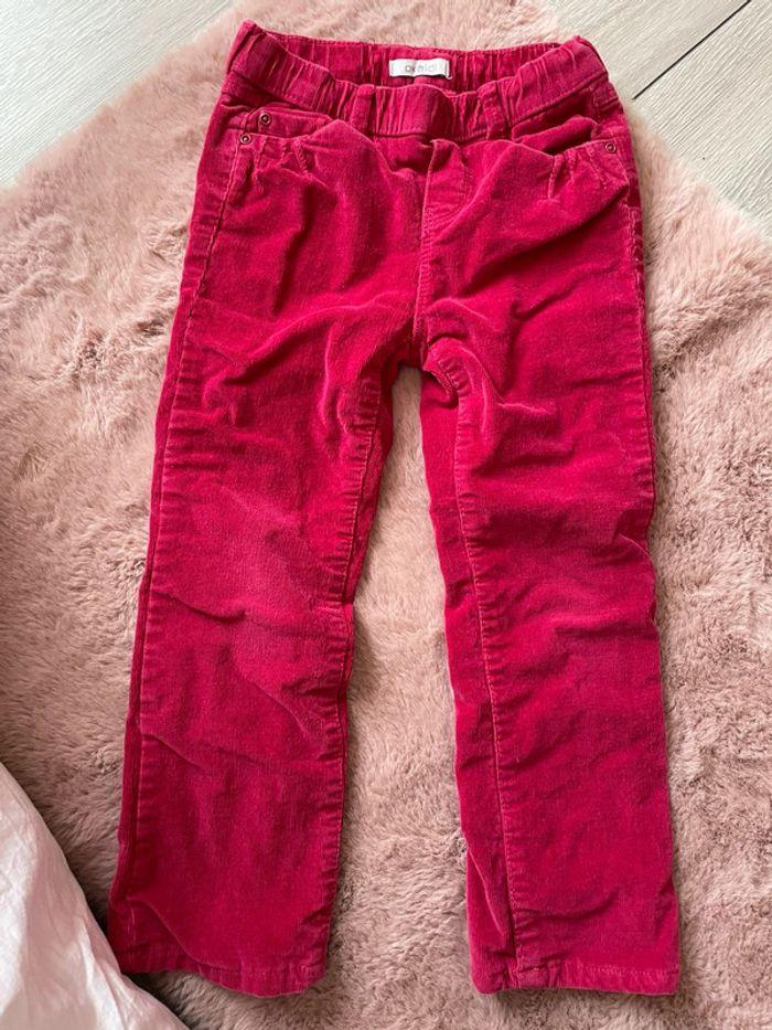 Pantalon doublé rose Okaïdi - photo numéro 1