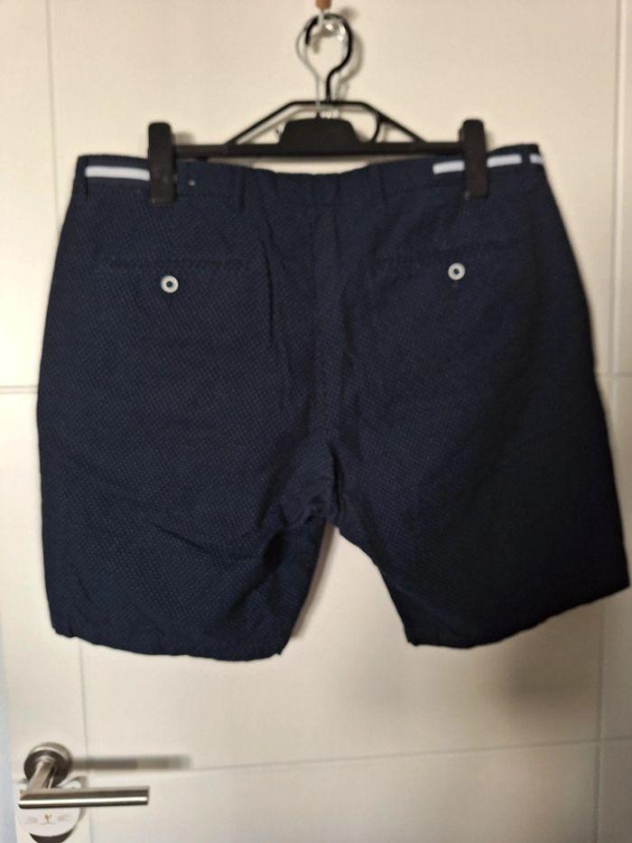 Short bleu marine à petits points blancs - photo numéro 5