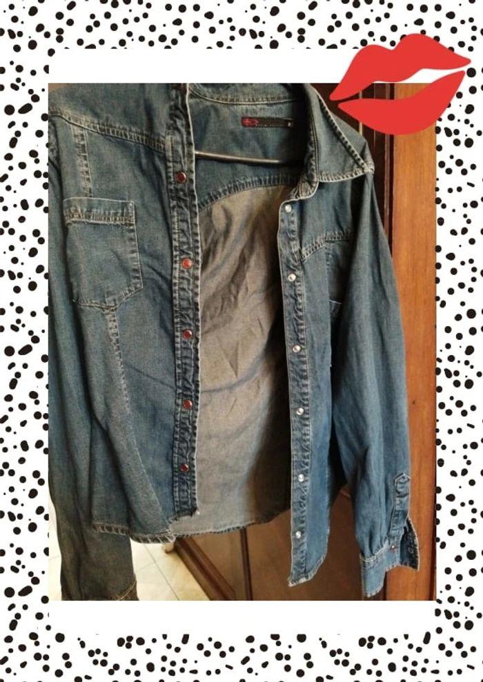 Veste en jeans Denim Culture taille M/38 - photo numéro 6